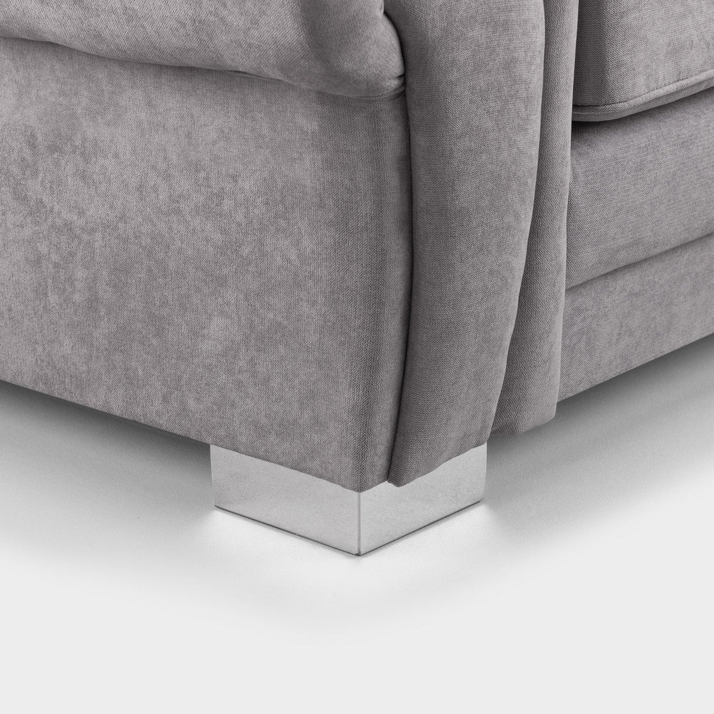 Modern Verona Chester Fields 5 Seater Luxurious Fabric Sofa