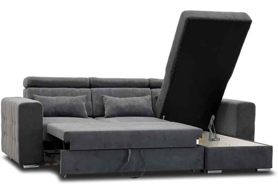 Luca Modern Sofa Bed – Stylish Comfort by Day, Cozy Sleep by Night