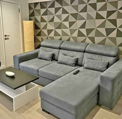 Luca Modern Sofa Bed – Stylish Comfort by Day, Cozy Sleep by Night