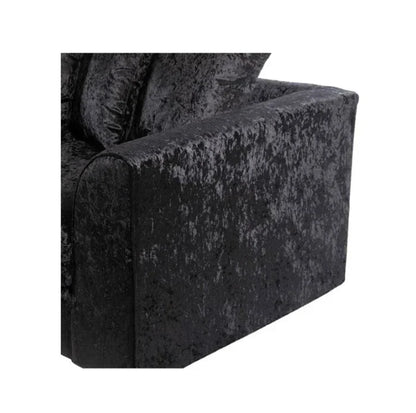 Dylan Crush Velvet 4 Seater Single Arm Left & Right Hand Corner Sofa