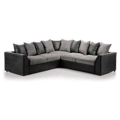 Byron 5 Seater Corner Sofa with Leather