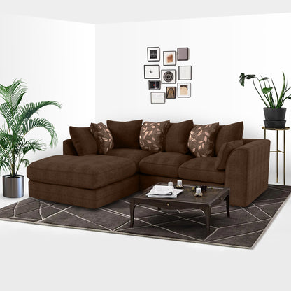 Barcelona Single Arm Left Right Hand Dylan Classic Corner Sofa