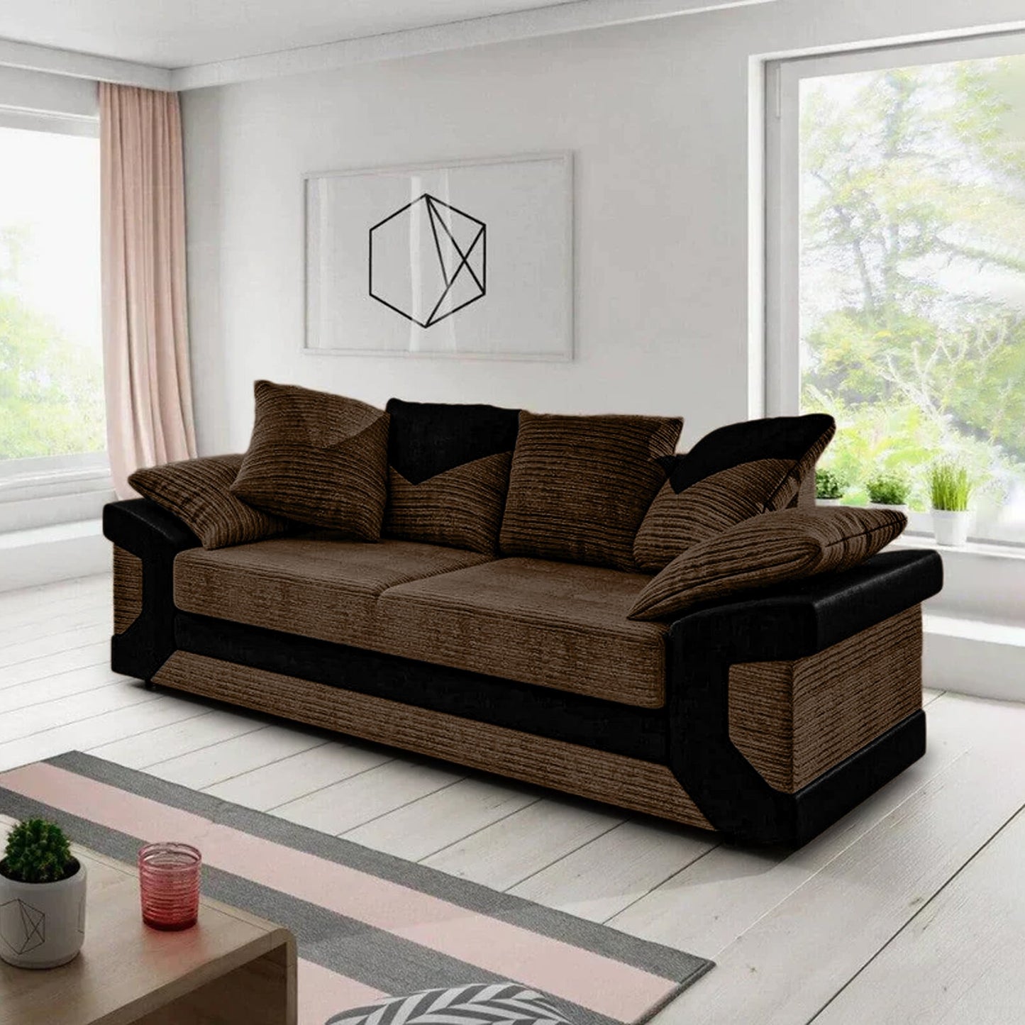 DINO Jumbo Cord 3 Seater Sofa