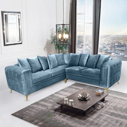 Lbiza Plush 5 Seater Sofa
