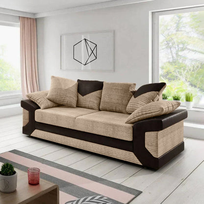 DINO Jumbo Cord 3 Seater Sofa