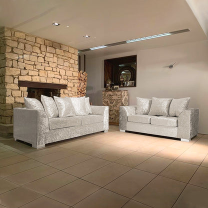 Dylan Crush Velvet 3+2 Seater Sofa