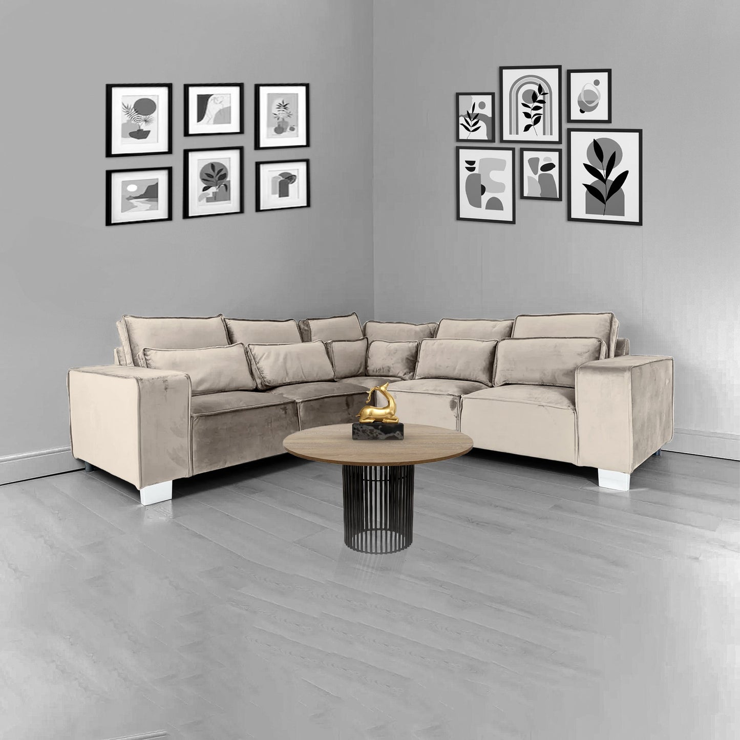 Simba 5 Seater Corner Sofa