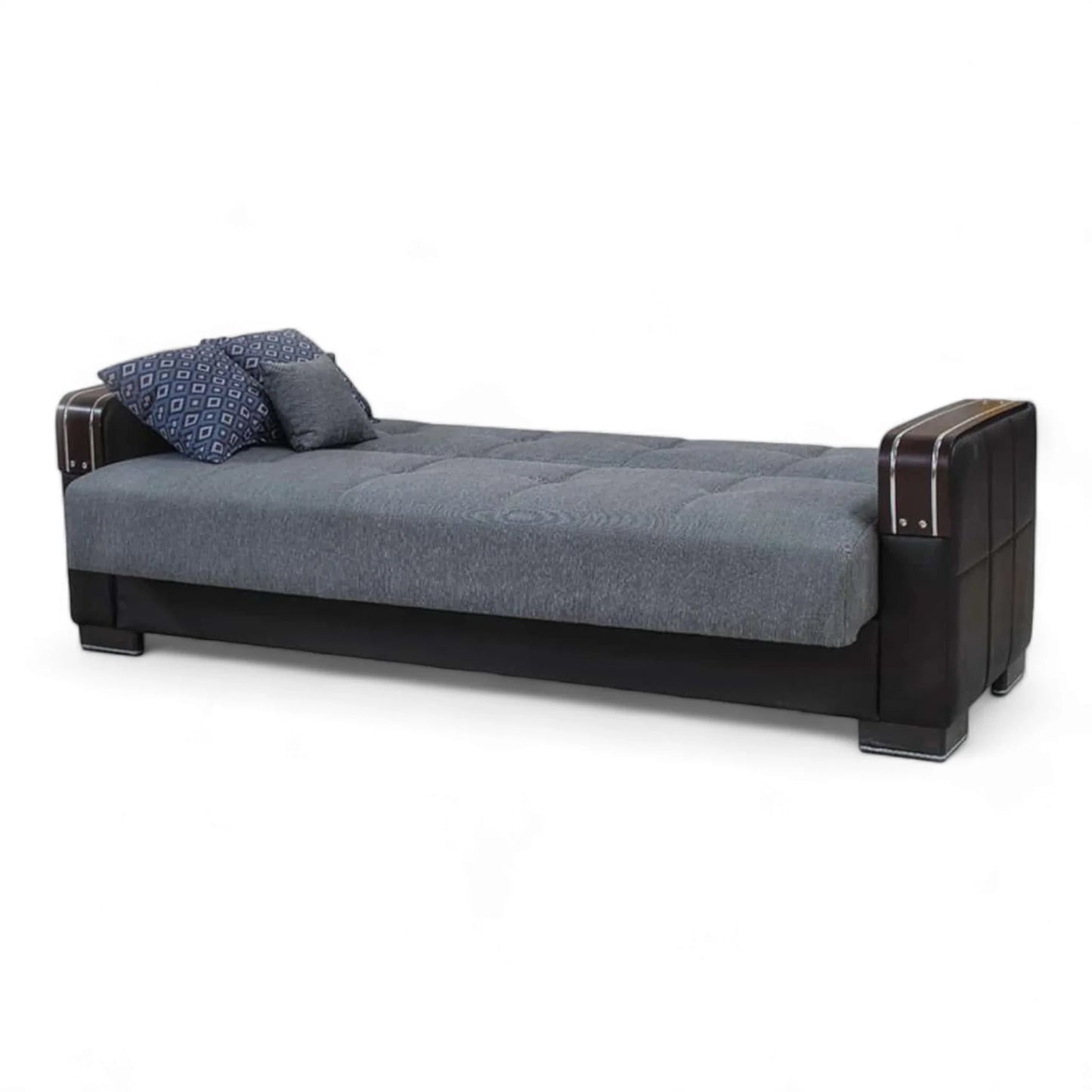 Malta Grey  3+2 Sofa Bed With Storage