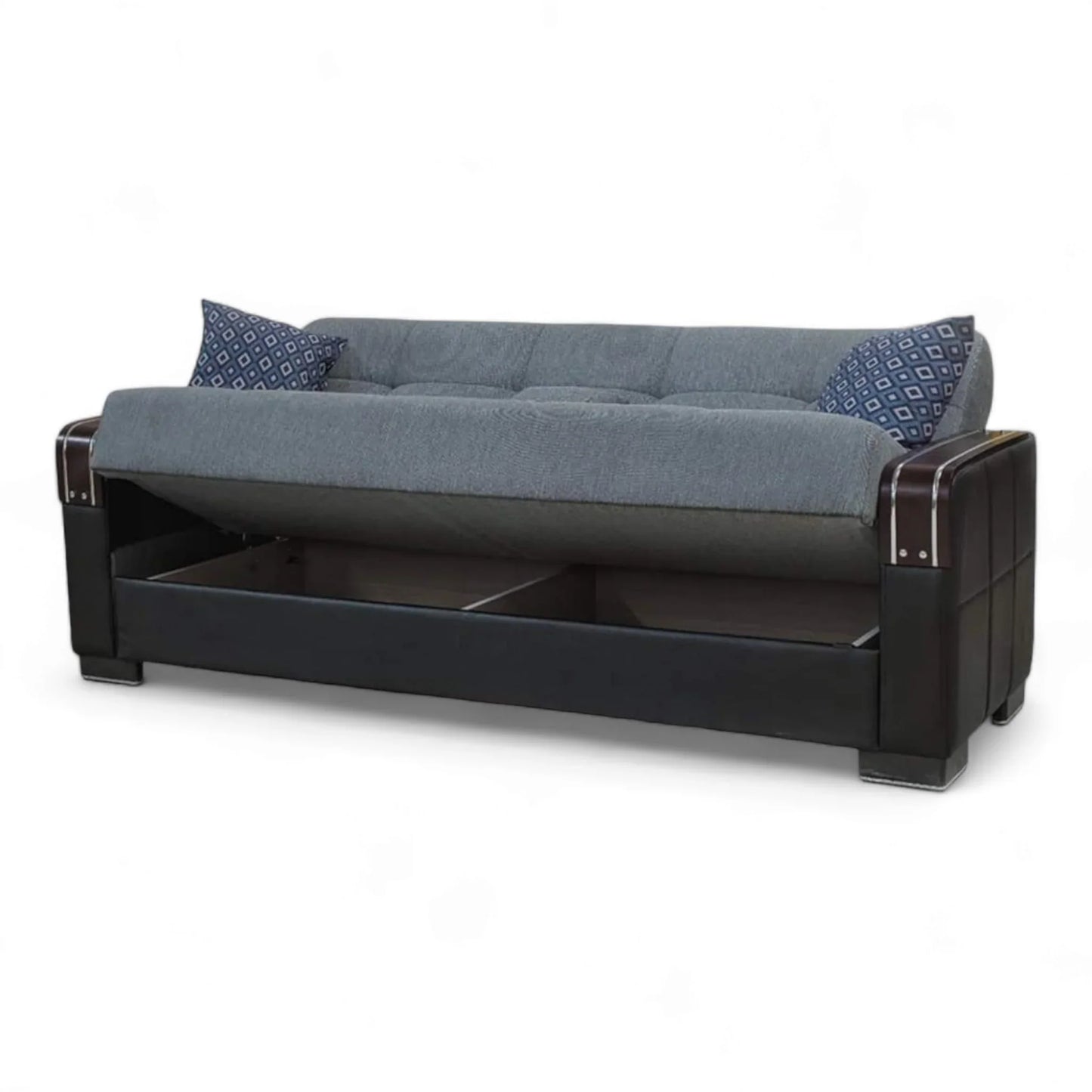 Malta Grey  3+2 Sofa Bed With Storage