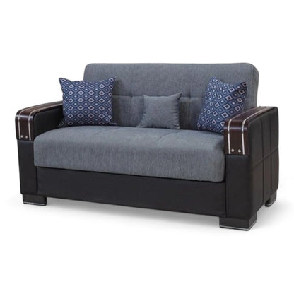 Malta Grey  3+2 Sofa Bed With Storage