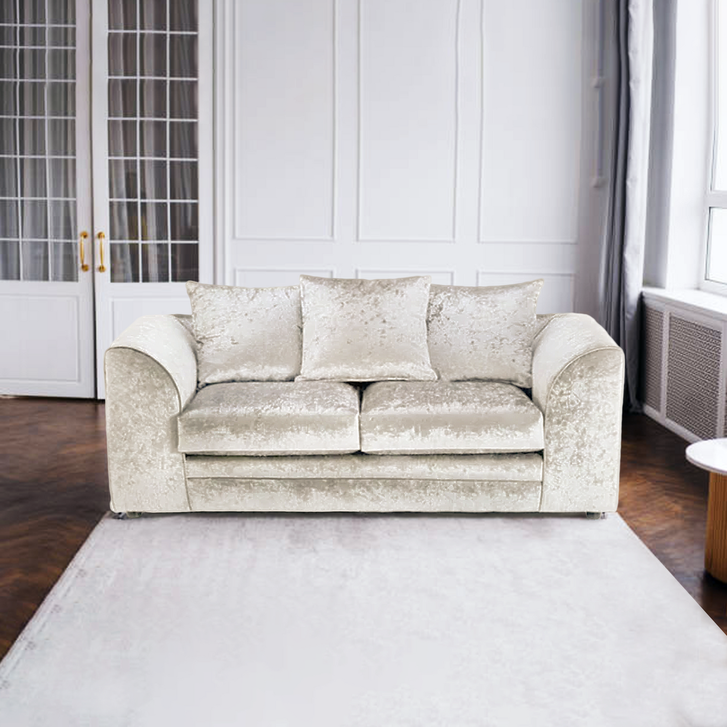 Dylan Crush Velvet 2 Seater Sofa