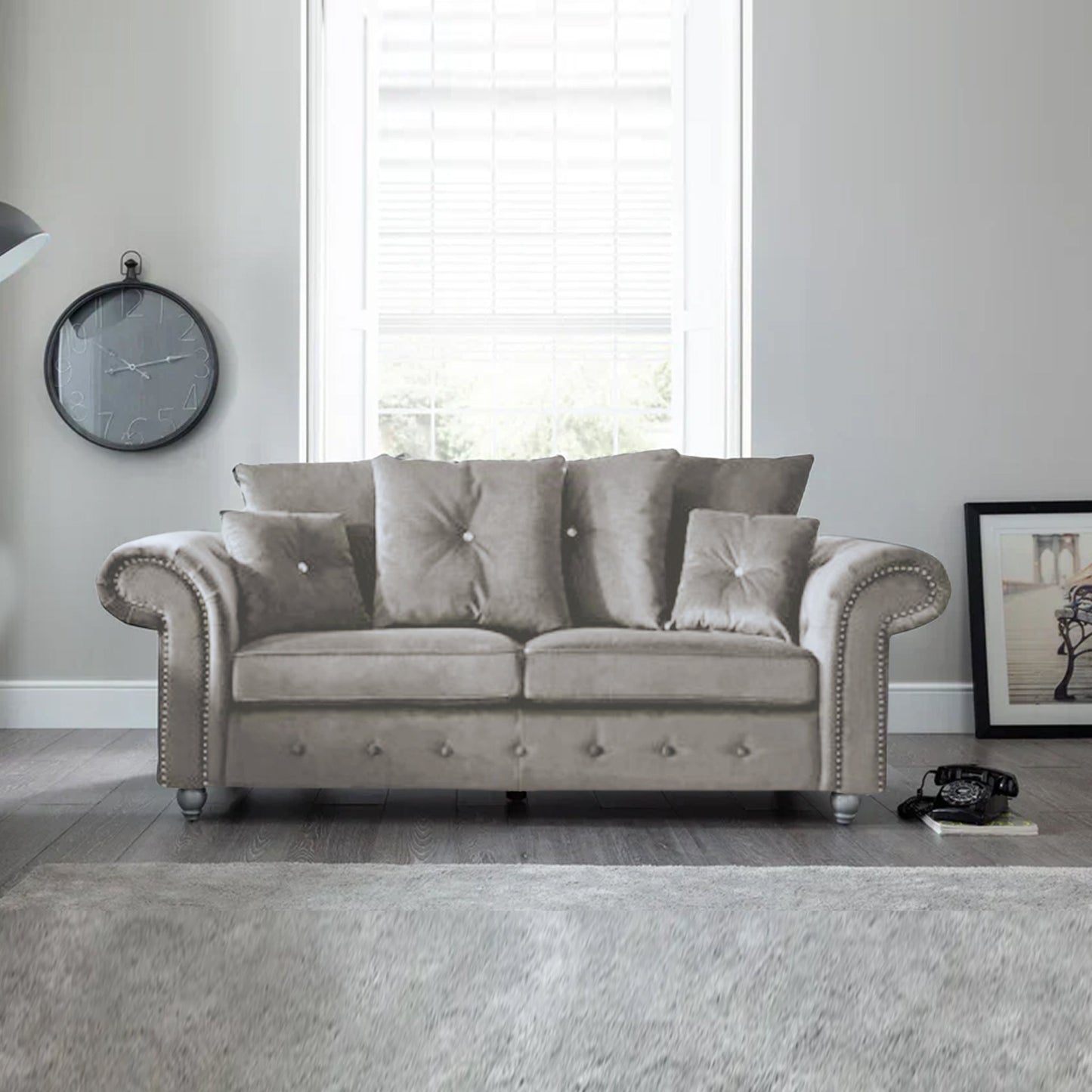 Ashwin 3 Seater Sofa