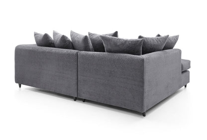 Byron Jumbo Single Arm 4 Seater Left & Right Hand Luxury Sofa  With Footstool