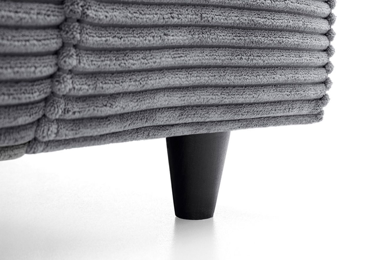 Byron Jumbo Single Arm 4 Seater Left & Right Hand Luxury Sofa  With Footstool