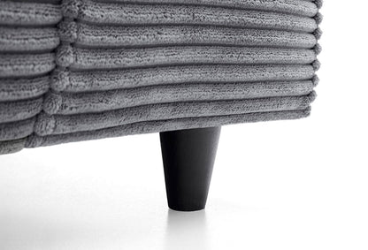 Byron Jumbo Single Arm 4 Seater Left & Right Hand Luxury Sofa  With Footstool