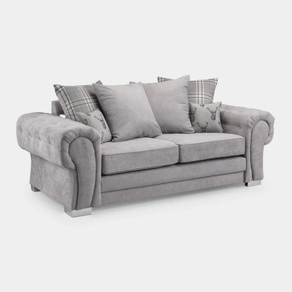 Verona 3 Seater Scatter Back Sofa Set  Stylish & Comfortable Living Room Sofas