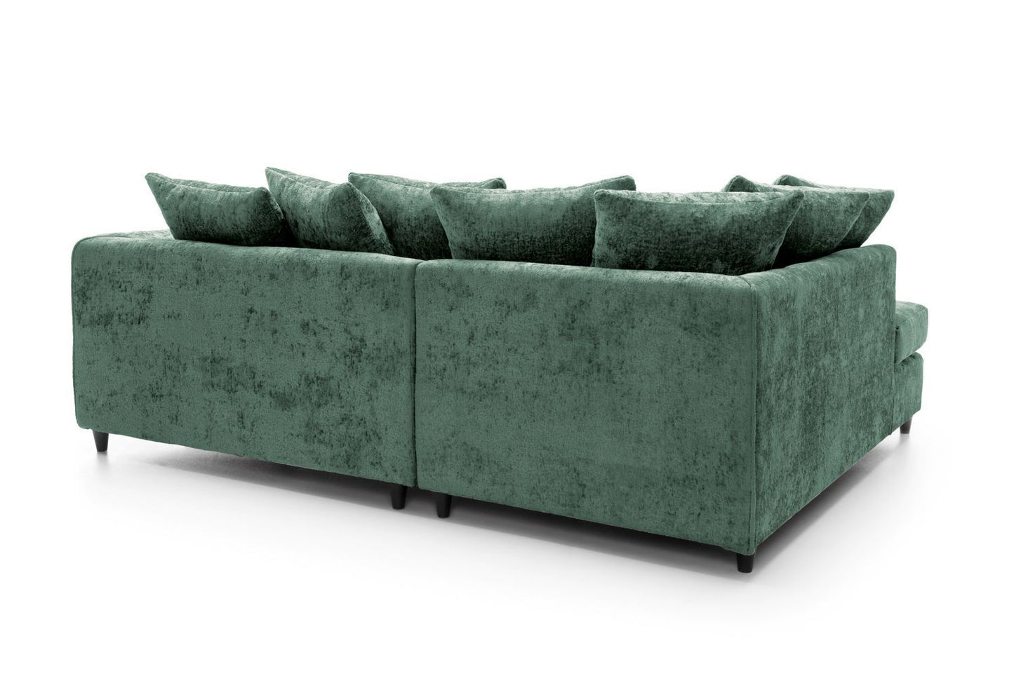 Dilano Chenille Fabric Corner Sofa Left or Right Facing L-Shaped Sofa