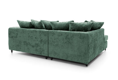 Dilano Chenille Fabric Corner Sofa Left or Right Facing L-Shaped Sofa