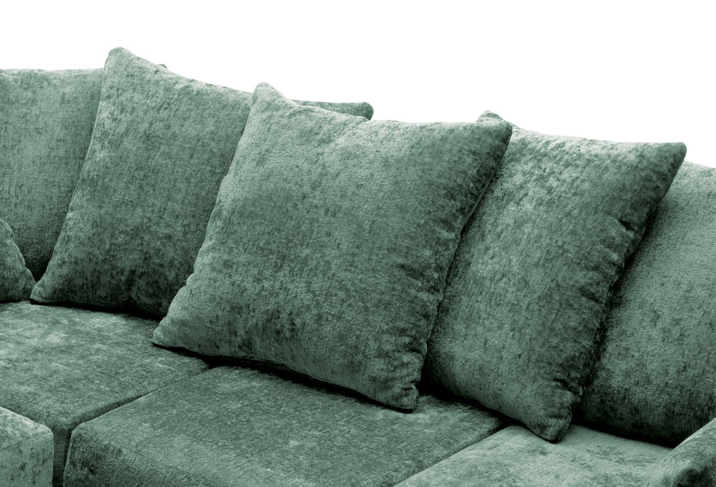 Dilano Chenille Fabric Corner Sofa Left or Right Facing L-Shaped Sofa