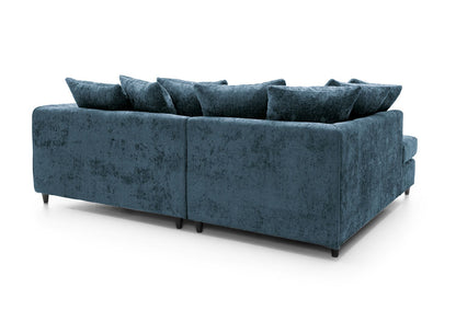 Dilano Chenille Fabric Corner Sofa Left or Right Facing L-Shaped Sofa