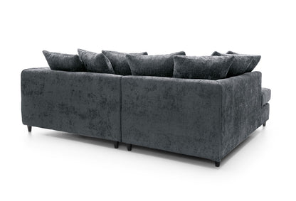 Dilano Chenille Fabric Corner Sofa Left or Right Facing L-Shaped Sofa